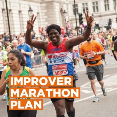 cancer research uk marathon training plan